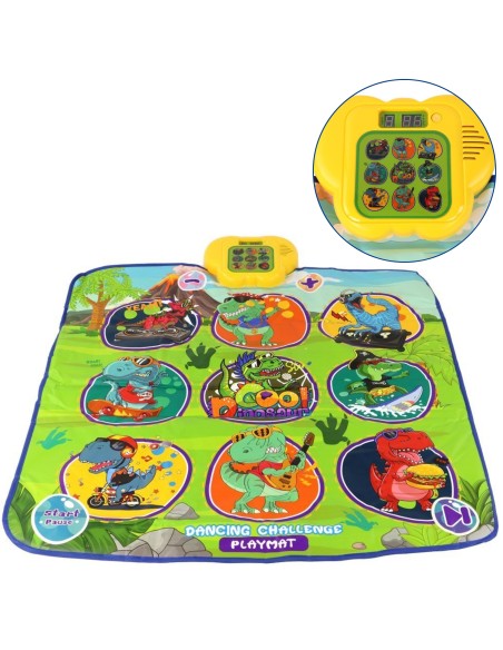 WOOPIE Dinosaurs Musical Mat - Arcade Dance Game
