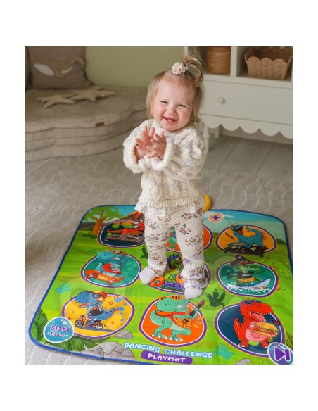 WOOPIE Dinosaurs Musical Mat - Arcade Dance Game