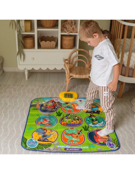WOOPIE Dinosaurs Musical Mat - Arcade Dance Game
