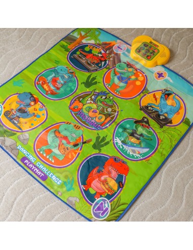 WOOPIE Dinosaurs Musical Mat - Arcade Dance Game
