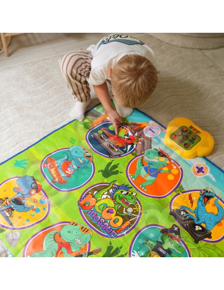 WOOPIE Dinosaurs Musical Mat - Arcade Dance Game