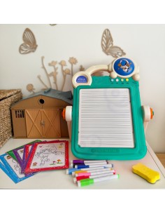 WOOPIE Dwustronna Tablica do Rysowania Gra Tetris 2w1 2