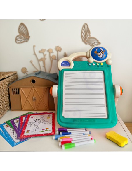 WOOPIE Dwustronna Tablica Rysunkowa 2w1 Gra Tetris