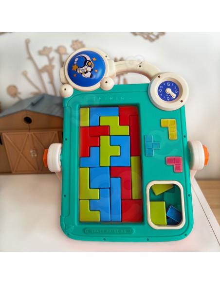 WOOPIE Dvipusė piešimo lenta 2in1 Tetris žaidimas