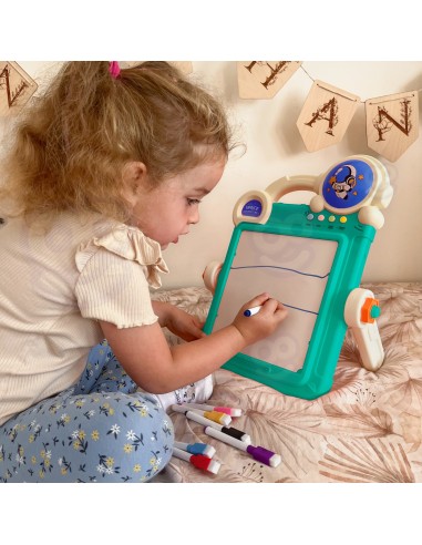 WOOPIE Double-Sided Drawing Board 2 in 1 Tetris Game