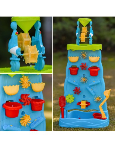 WOOPIE Waterfall XXL 2 in 1 - Water Wall and Water Table
