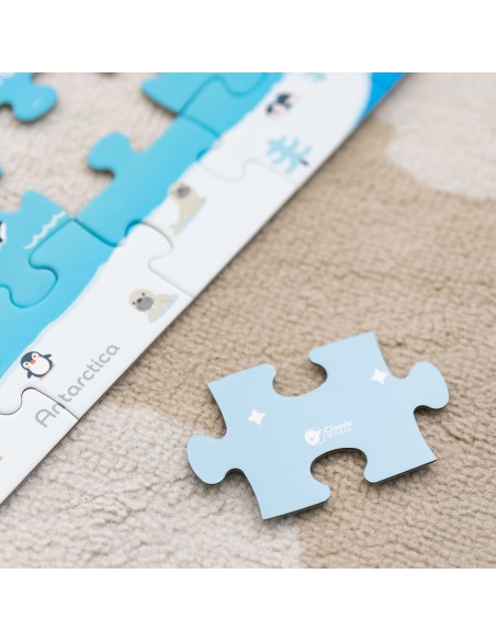 CLASSIC WORLD World Map Puzzle - Educational Toy For Children