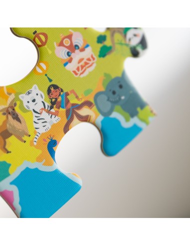 CLASSIC WORLD World Map Puzzle - Educational Toy For Children