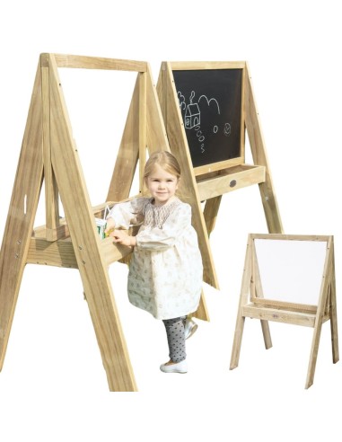 Wooden Educational Easel CLASSIC WORLD - Creative Fun