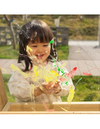 Wooden Educational Easel CLASSIC WORLD - Creative Fun