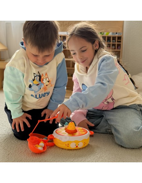 WOOPIE 4-in-1 Catapult Chick Fishing Arcade Game