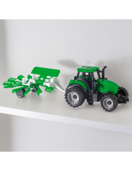 WOOPIE Farm Tractor with Rake - Toy for Children