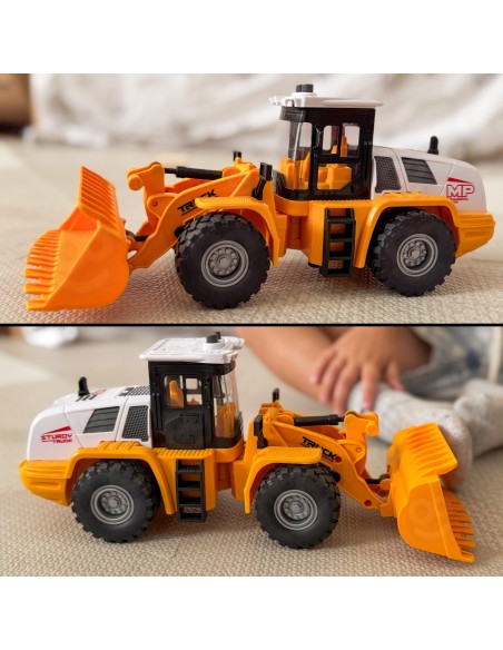 WOOPIE Excavator Loader 1:16 with Light and Sound Effects