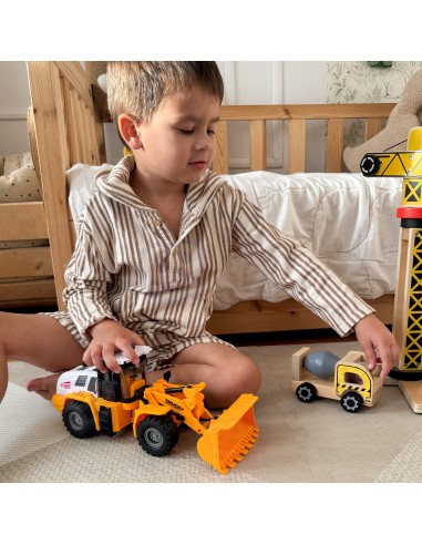 WOOPIE Excavator Loader 1:16 with Light and Sound Effects