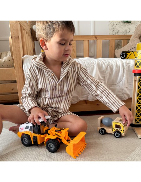 WOOPIE Excavator Loader 1:16 with Light and Sound Effects