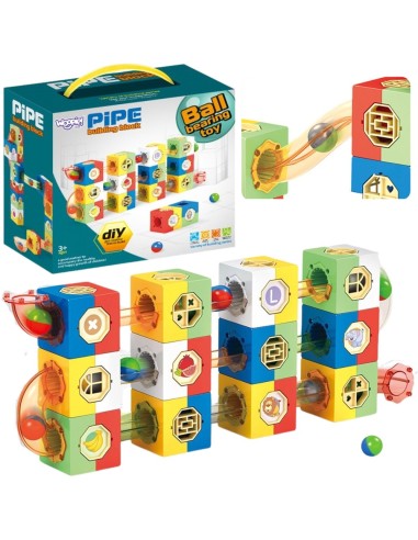 WOOPIE Marble Track - 3D Blocks Construction Set