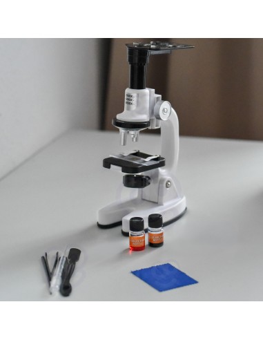 Mikroskop Cyfrowy WOOPIE LED 1200x z Adapterem do Smartfona