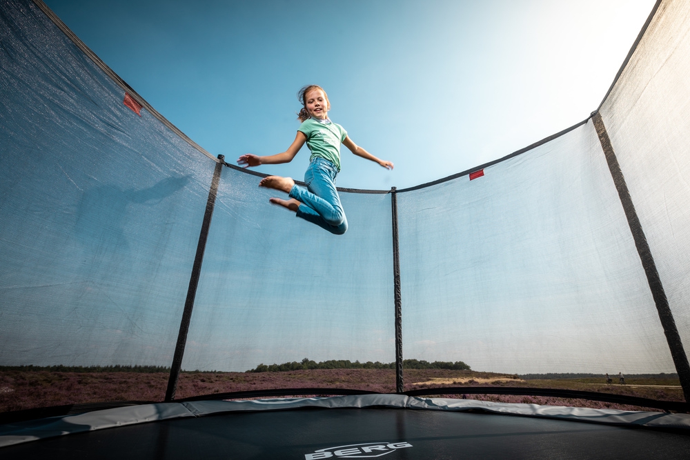Trampolina favorit gray 270 cm + siatka comfort