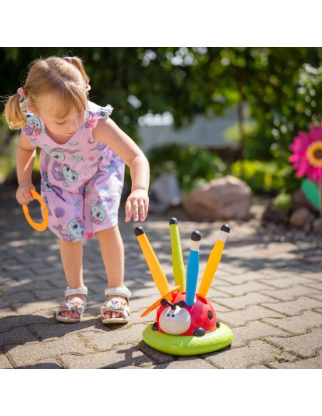 WOOPIE 3-in-1 Arcade Game - Launcher, Jump Rope, Throw at the Target