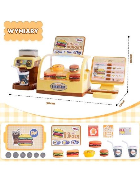 BIG BURGER – Mini Burger-Shop von WOOPIE | Bester Fast Food