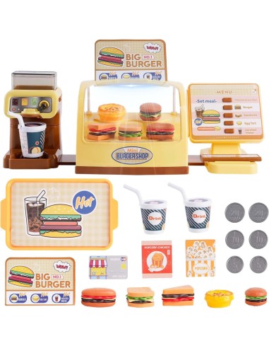 BIG BURGER - Mini Burger Shop w WOOPIE | Najlepsze Fast Food