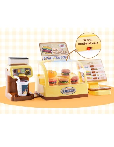 BIG BURGER - Mini Burger Shop w WOOPIE | Najlepsze Fast Food