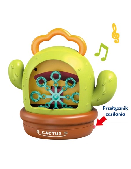 WOOPIE Interactive Cactus - Bubble Machine
