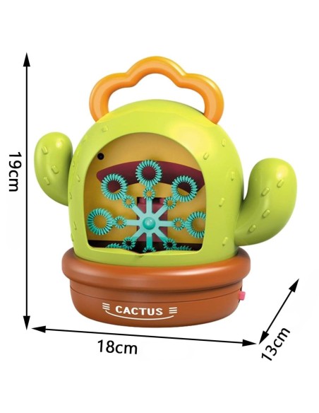 WOOPIE Interactive Cactus - Bubble Machine