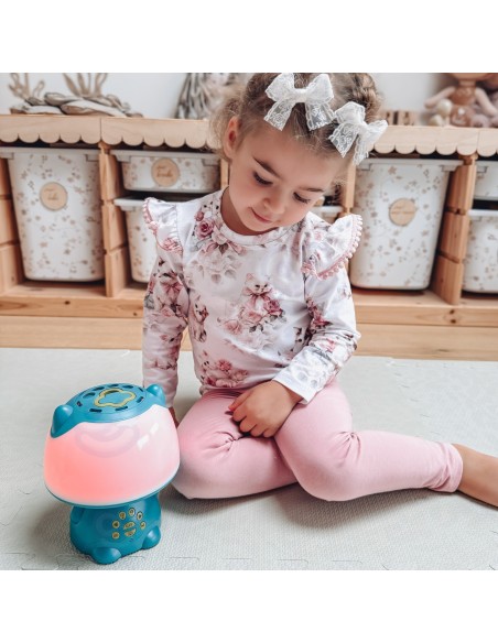 RGB Lamp with Bluetooth Speaker - WOOPIE Turquoise