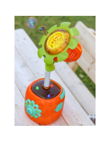 Interactive Sunflower WOOPIE - Soap Bubble Machine