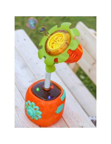 Interactive Sunflower WOOPIE - Soap Bubble Machine