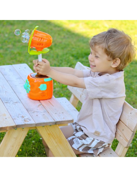 Interactive Sunflower WOOPIE - Soap Bubble Machine
