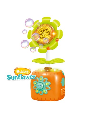 Interactive Sunflower WOOPIE - Soap Bubble Machine