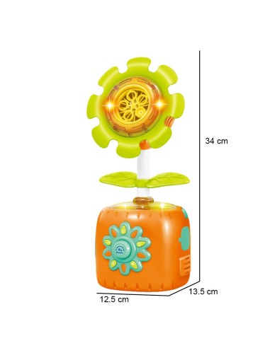 Interactive Sunflower WOOPIE - Soap Bubble Machine
