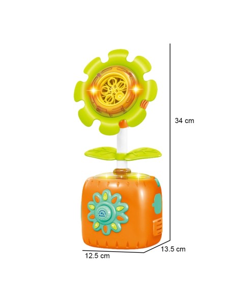 Interactive Sunflower WOOPIE - Soap Bubble Machine