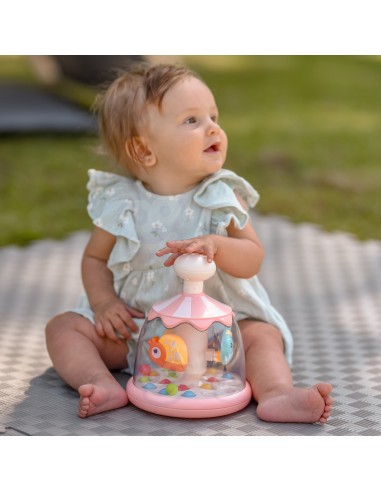 Bączek interaktywny Ślimak karuzelka z piłeczkami od WOOPIE Baby