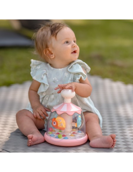 Bączek interaktywny Ślimak karuzelka z piłeczkami od WOOPIE Baby