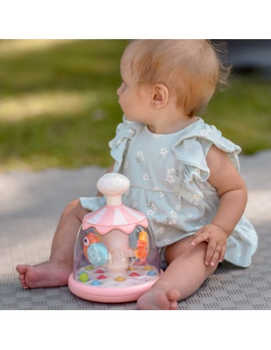 Bączek interaktywny Ślimak karuzelka z piłeczkami od WOOPIE Baby