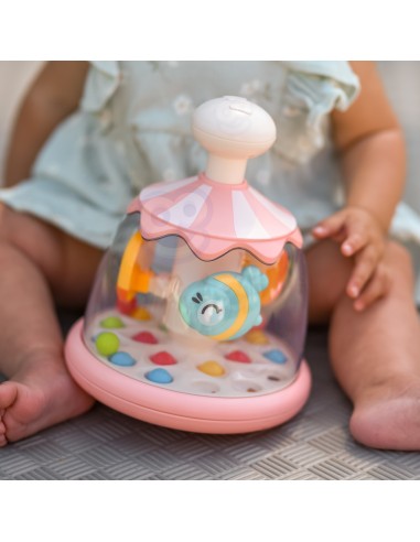 Interaktiver Drehspaß Schnecke Karussell mit Bällchen von WOOPIE Baby