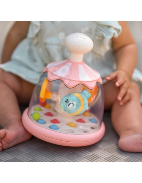 Bączek interaktywny Ślimak karuzelka z piłeczkami od WOOPIE Baby