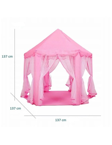 WOOPIE Princess Castle Tent XXL - House for Home and Garden