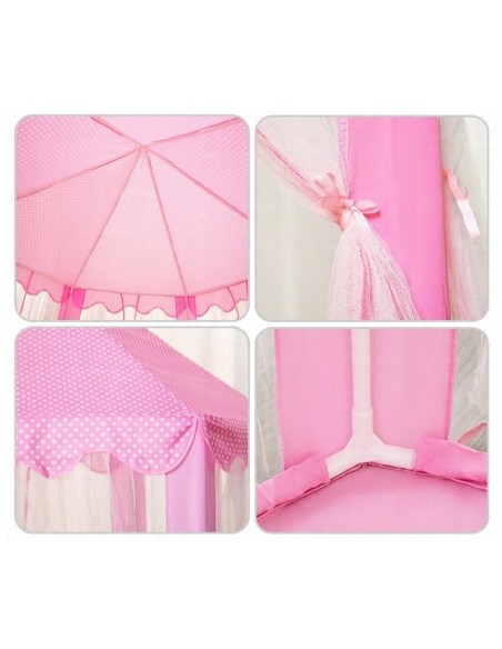 WOOPIE Princess Castle Tent XXL - House for Home and Garden