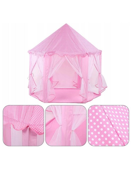 WOOPIE Princess Castle Tent XXL - House for Home and Garden