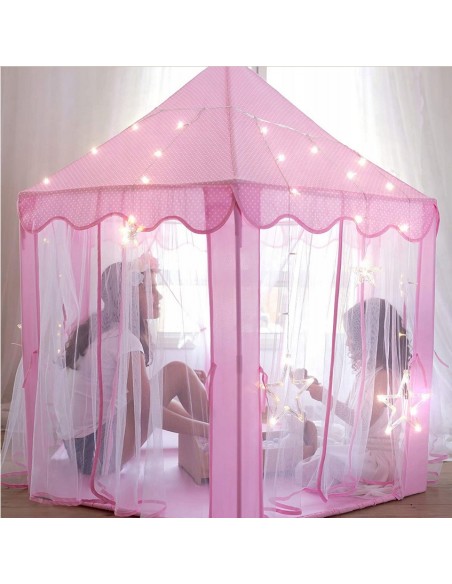WOOPIE Princess Castle Tent XXL - House for Home and Garden