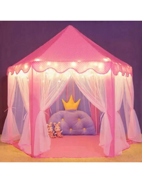 WOOPIE Princess Castle Tent XXL - House for Home and Garden