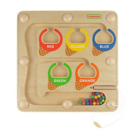 Labirynt magnetyczny sorter kolorów edu