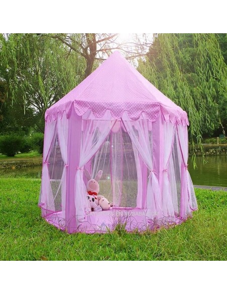 WOOPIE Princess Castle Tent XXL - House for Home and Garden