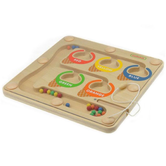 Labirynt magnetyczny sorter kolorów edu