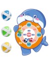 WOOPIE Skill Game Velcro Darts Shark Shield