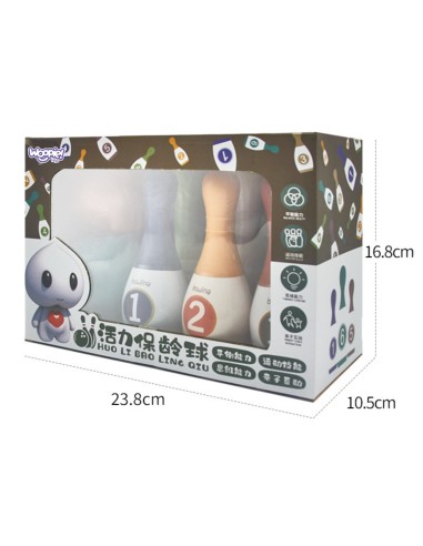 WOOPIE Colorful Bowling for Kids Numbers - Joy and Learning!